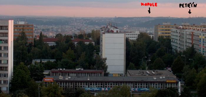 Pohled na jihozapad